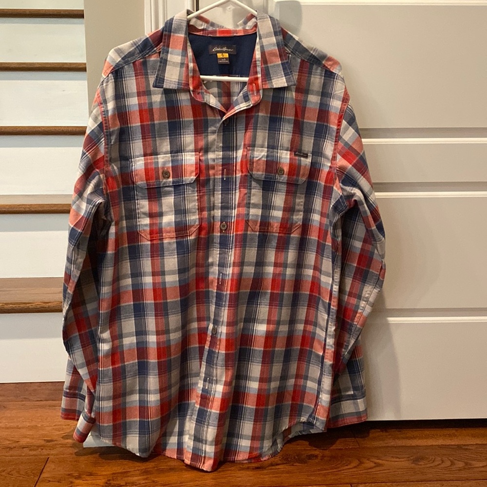 Mens Eddie Bauer Button Down Shirt